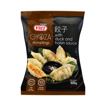 Gyoza, Dumplings, Duck, Gyoza with Duck and Hoisin Sauce, Duck Gyoza, Hoisin Sauce, Asian Cuisine, Duck Dumplings, Snack, Appetizer, Meal , Sides, Fried Dumplings