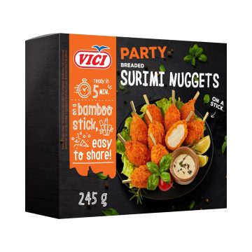 Asian Cuisine,Snack, Appetizer, Meal , Sides, Surimi ,Surimi Nuggets, party, breaded surimi nuggets,vici