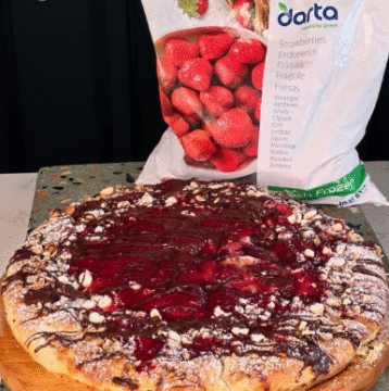 Strawberry Cheesecake Galette