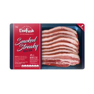 DewFresh Smoked Streaky Bacon Pack