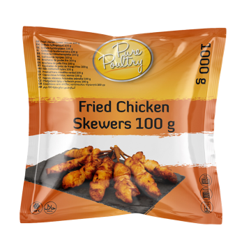 Pure Poultry Fried Chicken Skewers, Fried Chicken Skewers