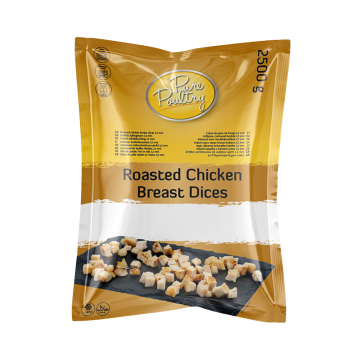 Pure Poultry Roasted Chicken Breast Dices, Pure Poultry, Roasted Chicken Breast Dices, Chicken Breast, Chicken Breast Dices, Roasted Chicken, Roasted Chicken Breast