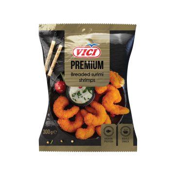 Asian Cuisine, Snack, Appetizer, Meal, Sides, Surimi, Surimi Shrimps, Breaded shrimps, Breaded surimi shrimps