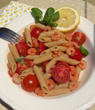 Puuls Pink Shrimp and Lemon Pasta